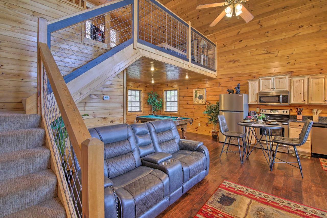Gatlinburg Cabin With Pool Table And Hot Tub! Buitenkant foto
